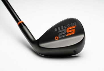 Back of a 52-degree wedge, with the 52 Degrees mark